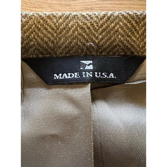 Polo University Club Ralph Lauren Blazer Mens Wool USA Professor‎ Patches Size - Picture 8 of 16